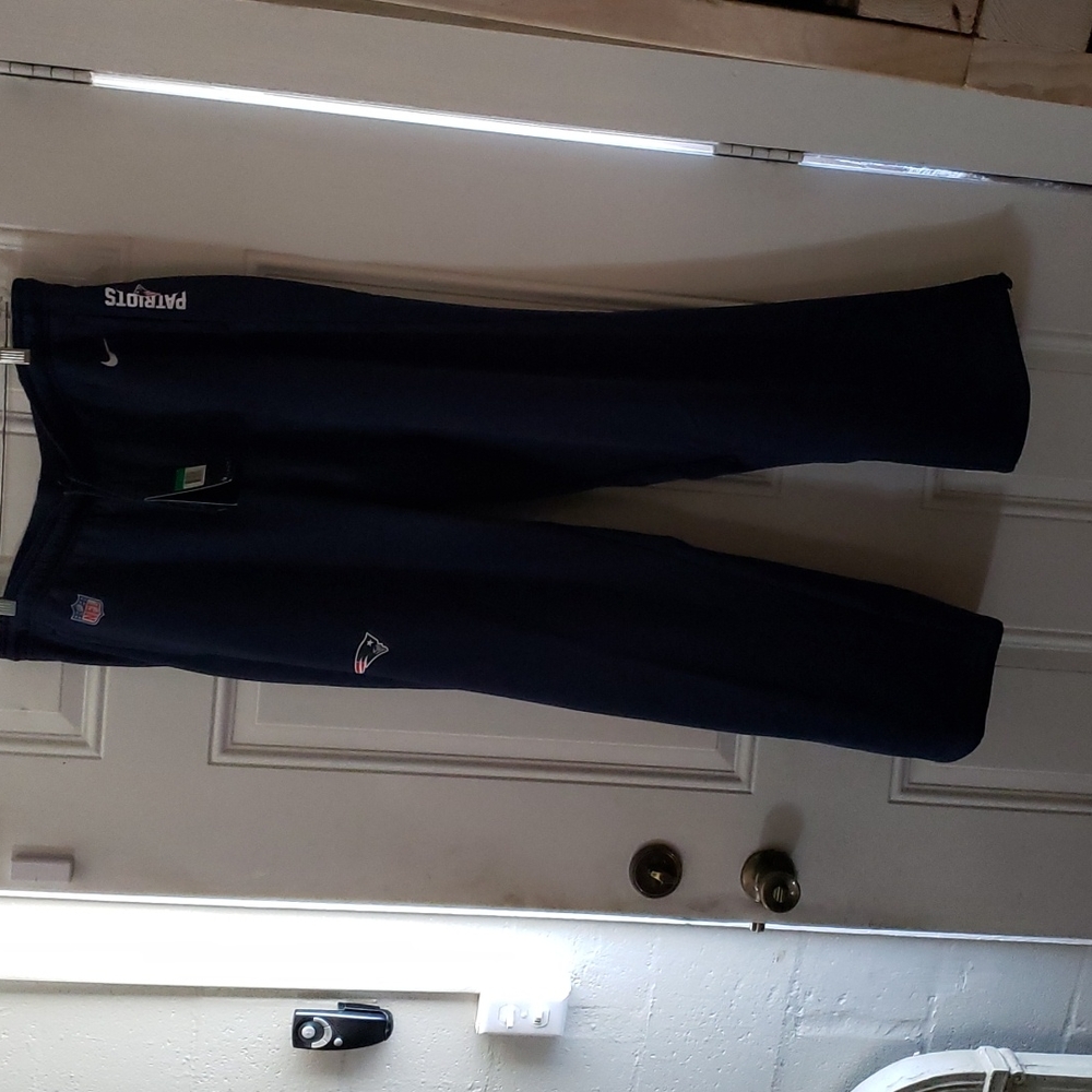 Nike New England Patriots Navy Blue Storming PANTS - Picture 9 of 10